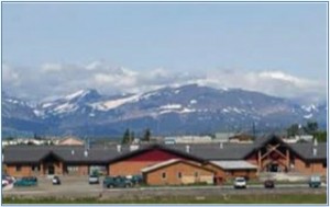 Blackfeet Community College in Browning, Montana, where Aaron works. Photo by Aaron LaFromboise